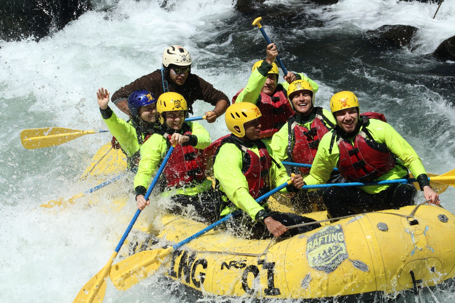 Rafting trancura alto